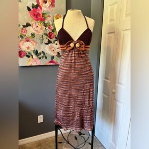 COPY - M by Missoni Halter Crochet Dress with Butterfly